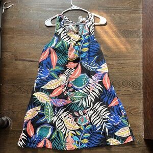 C&C California Blue Pink Halter Sundress